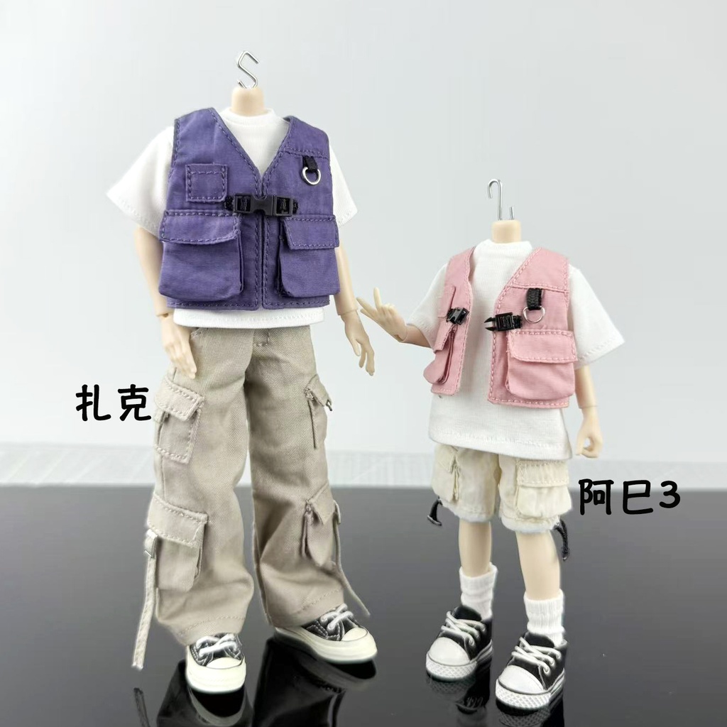 【1/12、1/8ドール】 ワークベスト