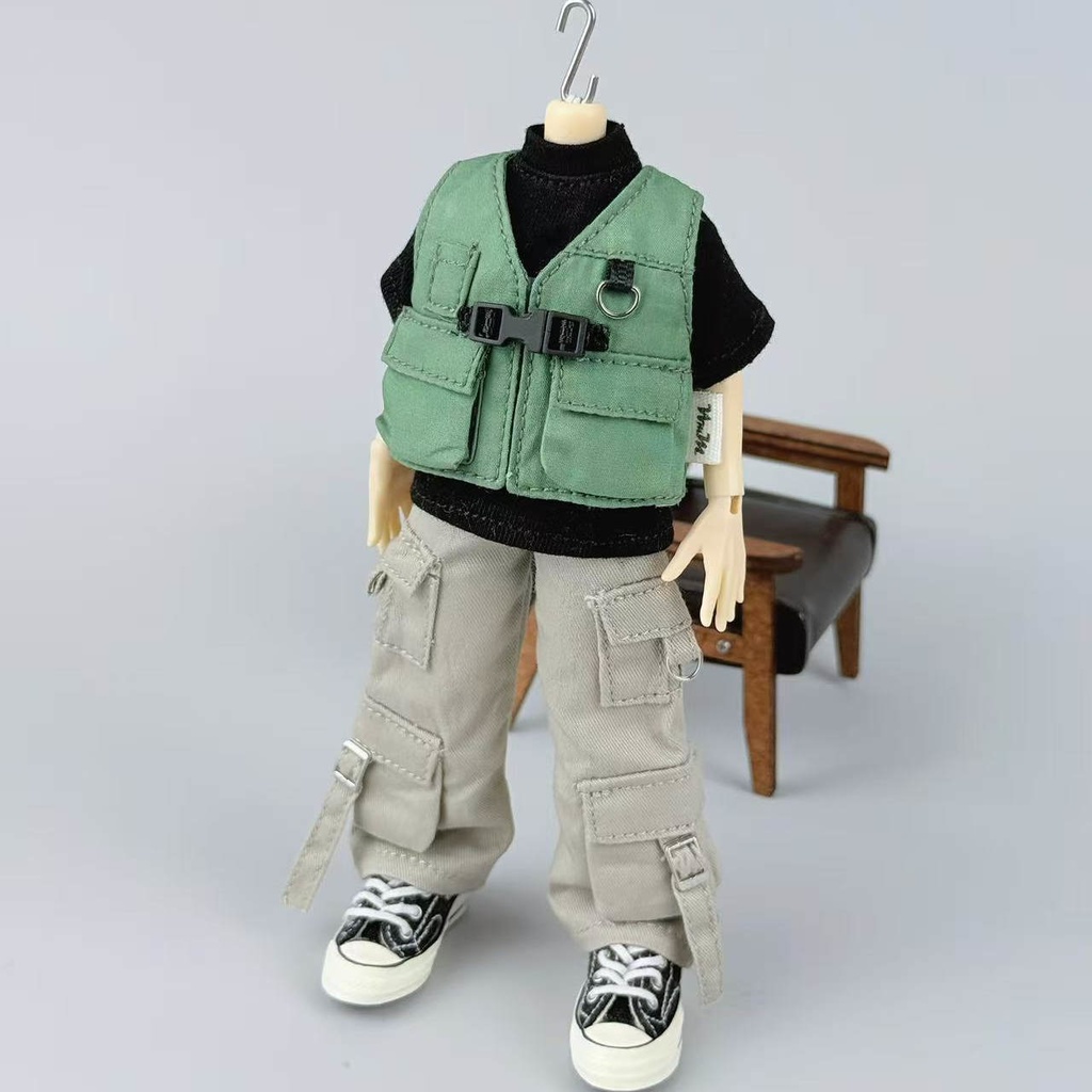 【1/12、1/8ドール】 ワークベスト