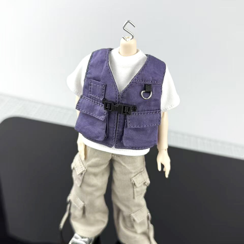 【1/12、1/8ドール】 ワークベスト