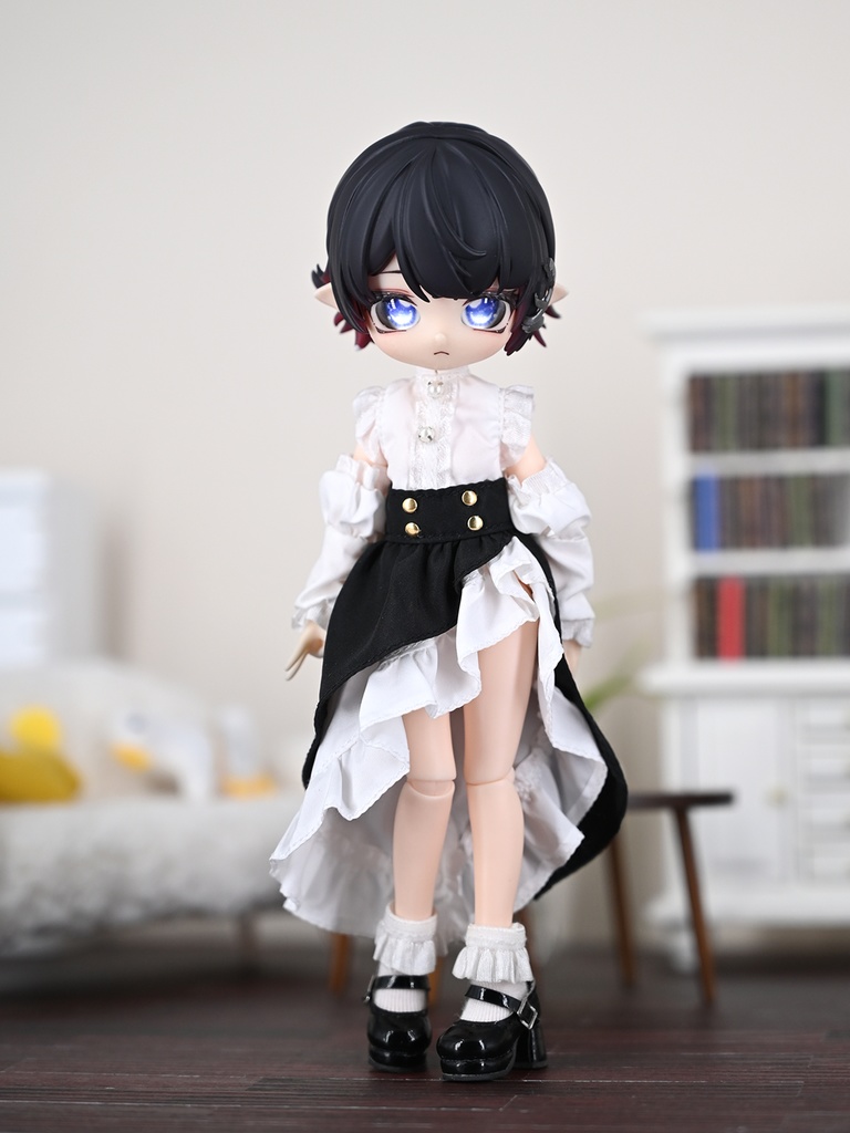 大1/12 ゴシックロリータ ドレスセット