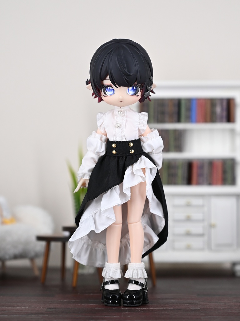 大1/12 ゴシックロリータ ドレスセット