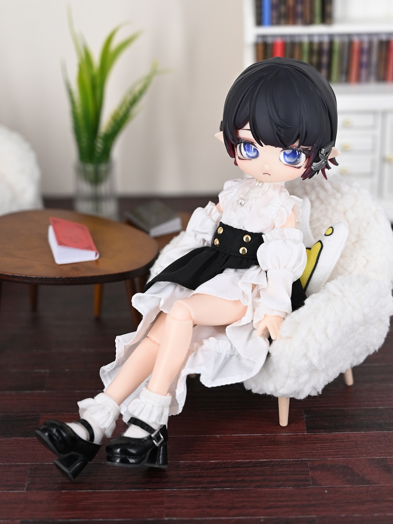 大1/12 ゴシックロリータ ドレスセット