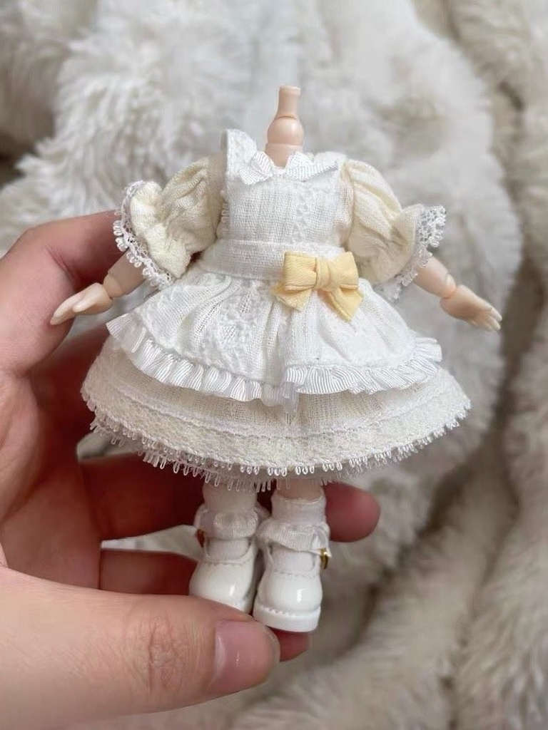 1/12ドール ロリータ風 ケーキワンピース オビツ11 阿巳2.0