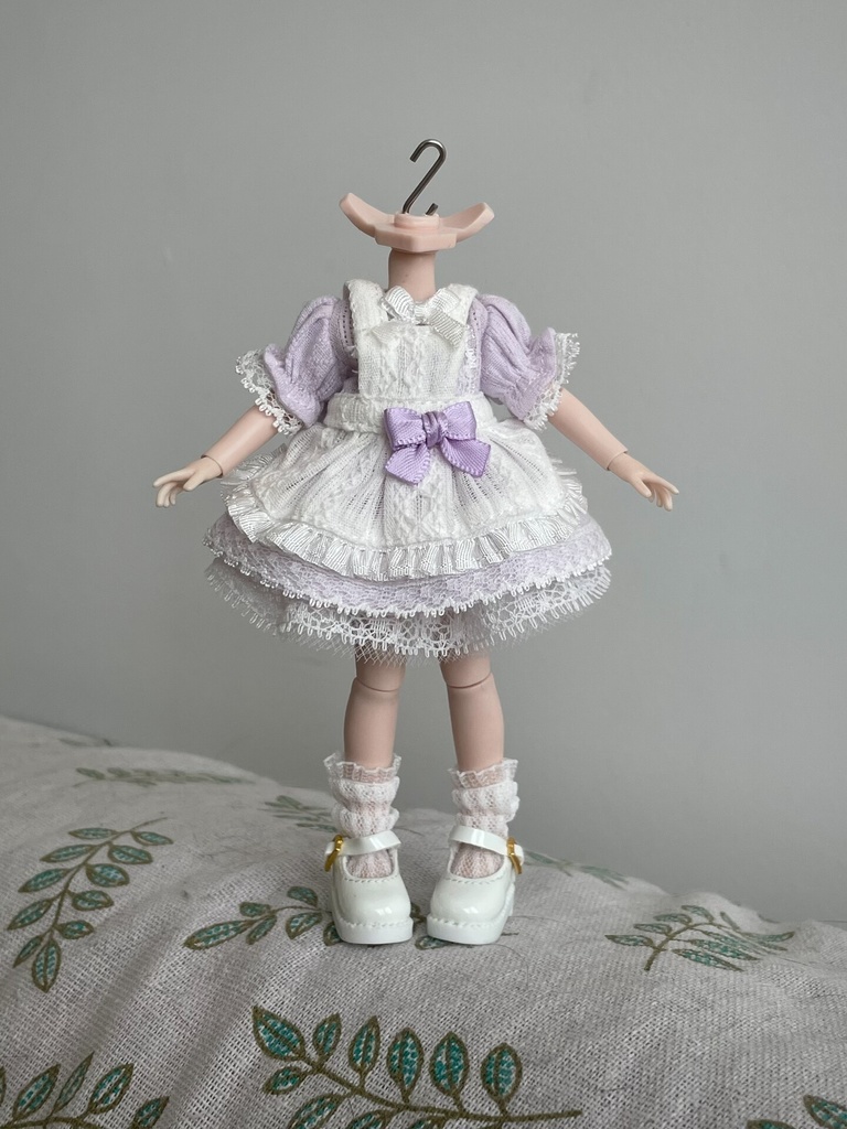 1/12ドール　ロリータ風　ケーキワンピース　オビツ11　阿巳2.0