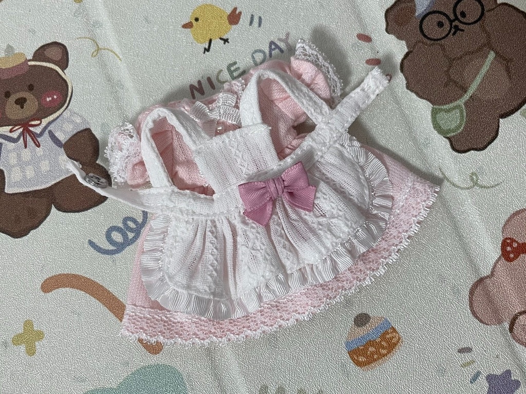 1/12ドール ロリータ風 ケーキワンピース オビツ11 阿巳2.0