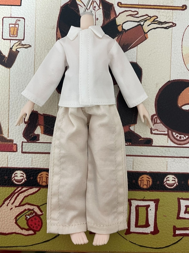 1/12ドール 学院風 ベストコーデ 4点セット 阿巳2.0 阿巳3.0