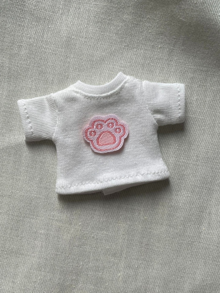 1/12ドール ゆるパーカーコーデ ピンク 3点セット