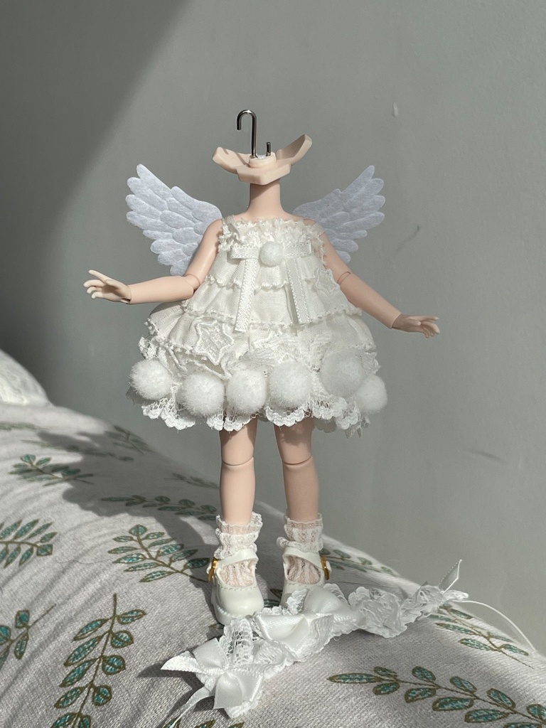 1/12ドール　ふわふわ天使セット