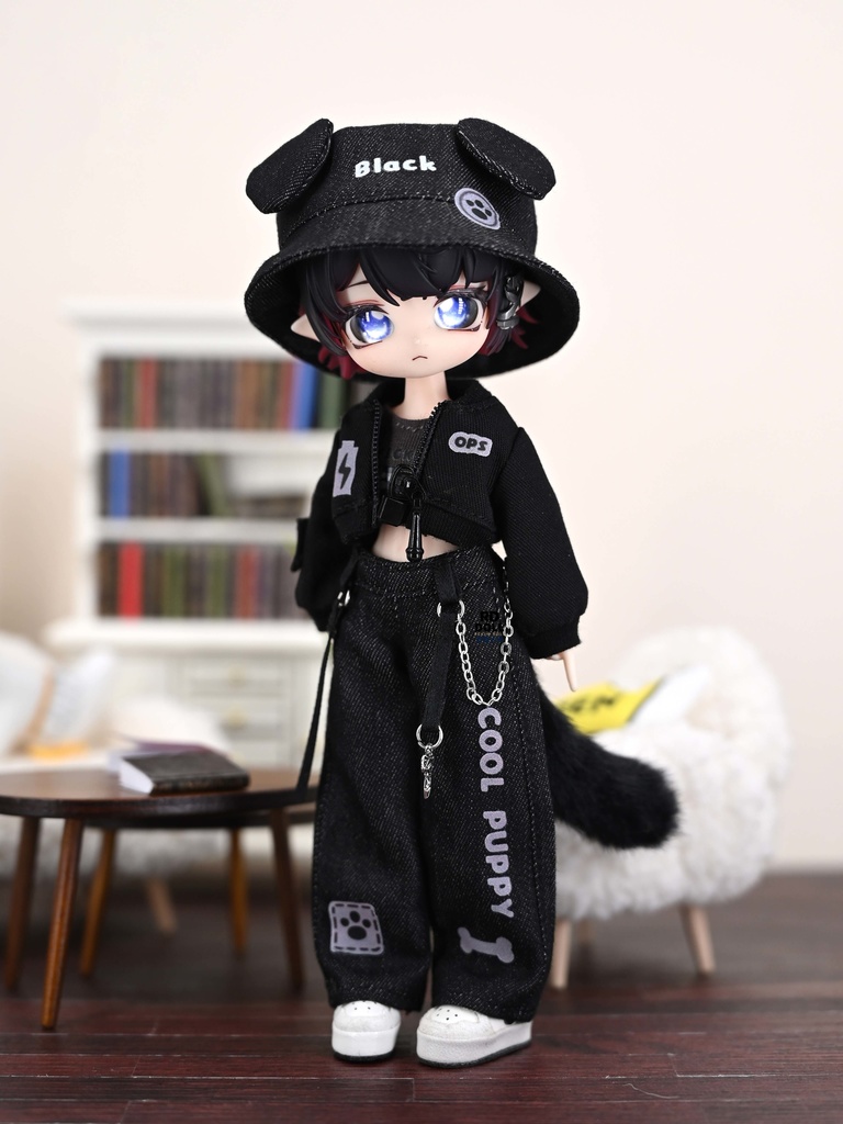 【5点セット】大1/12 ブラックストリート 犬系