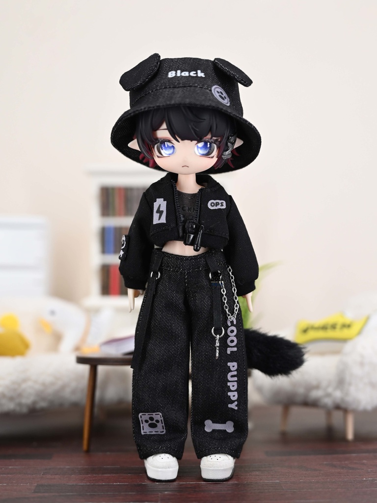 【5点セット】大1/12 ブラックストリート 犬系