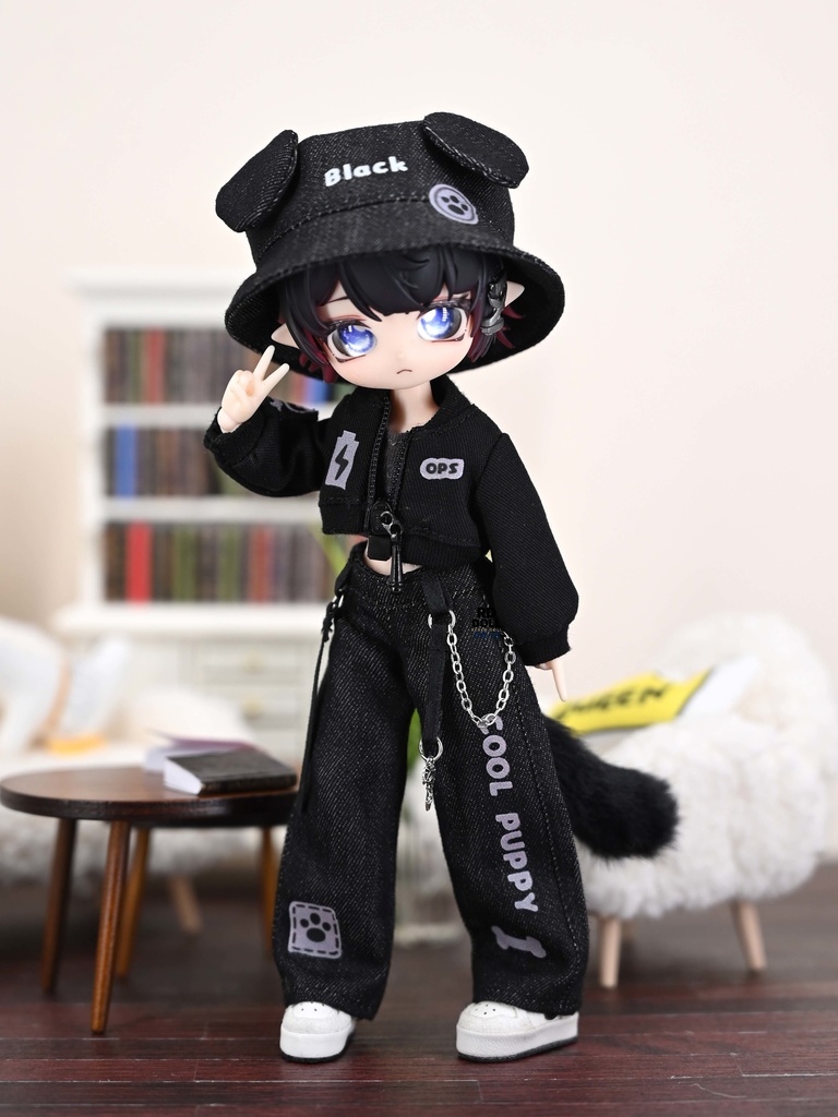 【5点セット】大1/12 ブラックストリート 犬系