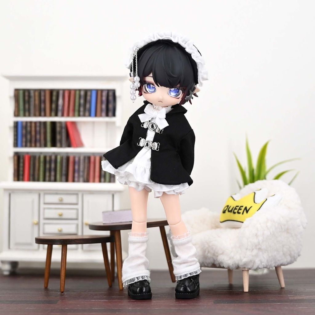 【5点セット】大1/12 黒白メイド