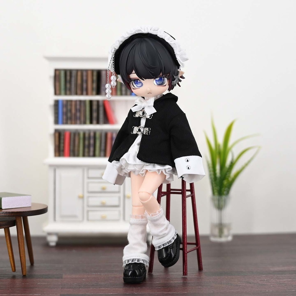 【5点セット】大1/12 黒白メイド