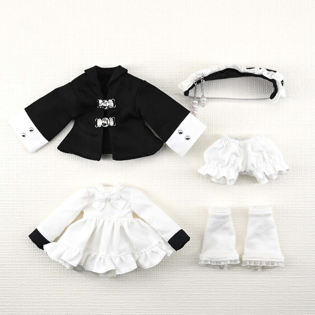 【5点セット】大1/12 黒白メイド