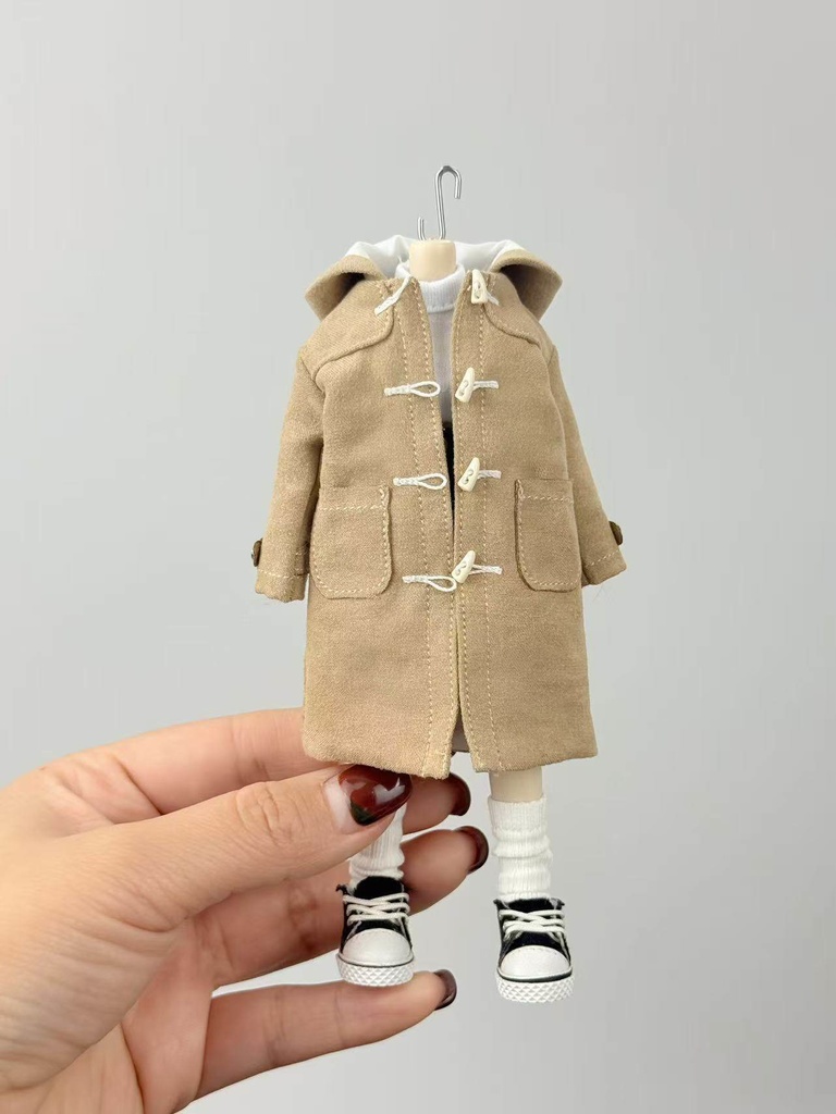 大1/12ドール ダッフルコート トグルボタン