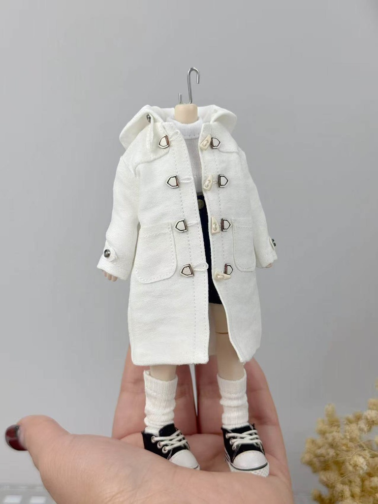 大1/12ドール ダッフルコート トグルボタン