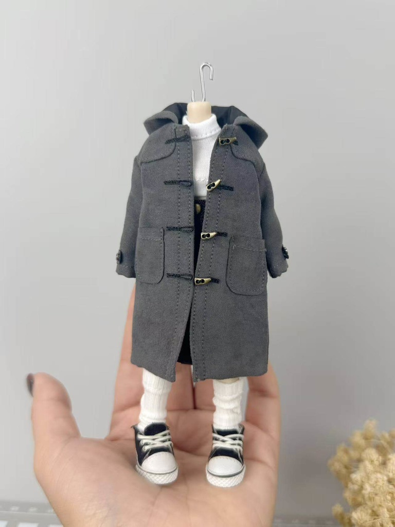大1/12ドール ダッフルコート トグルボタン