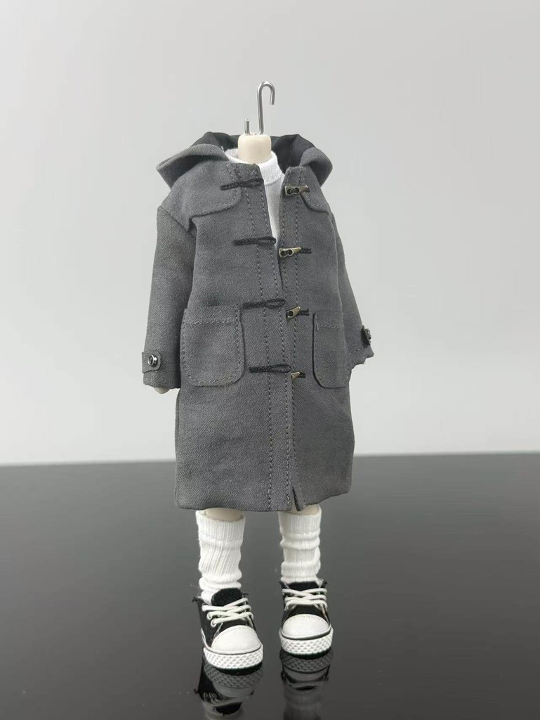 大1/12ドール ダッフルコート トグルボタン