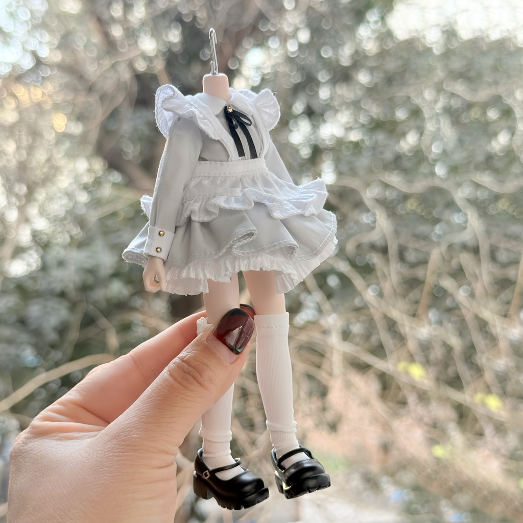 1/12ドール クラシカルメイド ショート丈