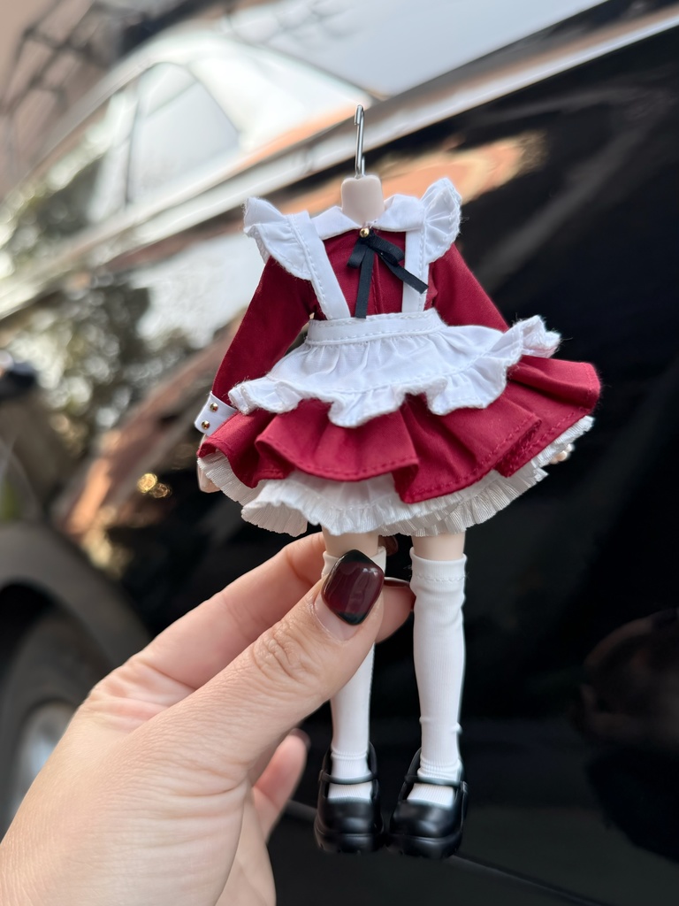1/12ドール クラシカルメイド ショート丈