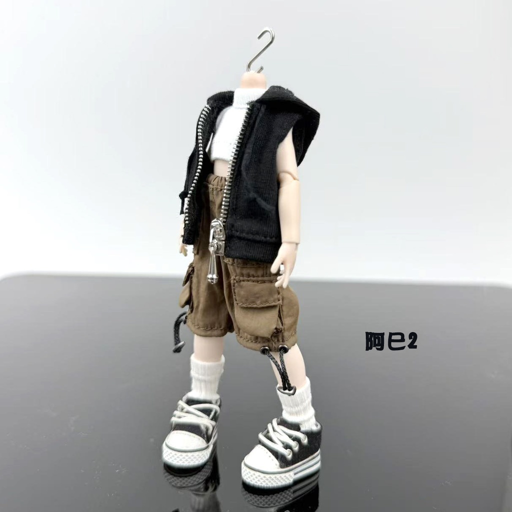 大1/12ドール ジップパーカー ノースリーブ