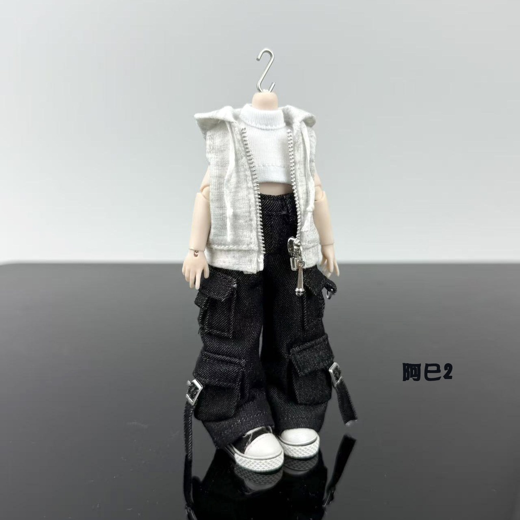 大1/12ドール ジップパーカー ノースリーブ