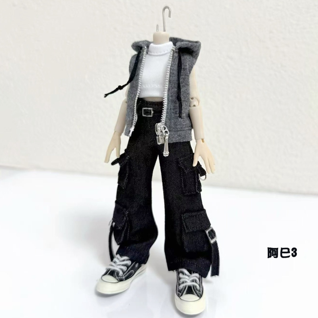 大1/12ドール ジップパーカー ノースリーブ