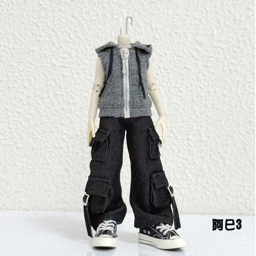 大1/12ドール ジップパーカー ノースリーブ