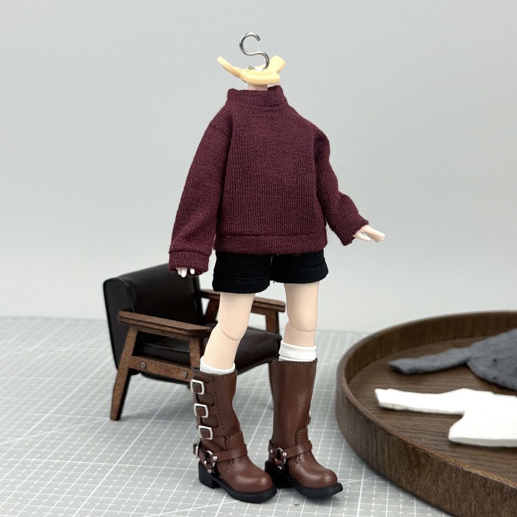 大1/12 ハイネックニット