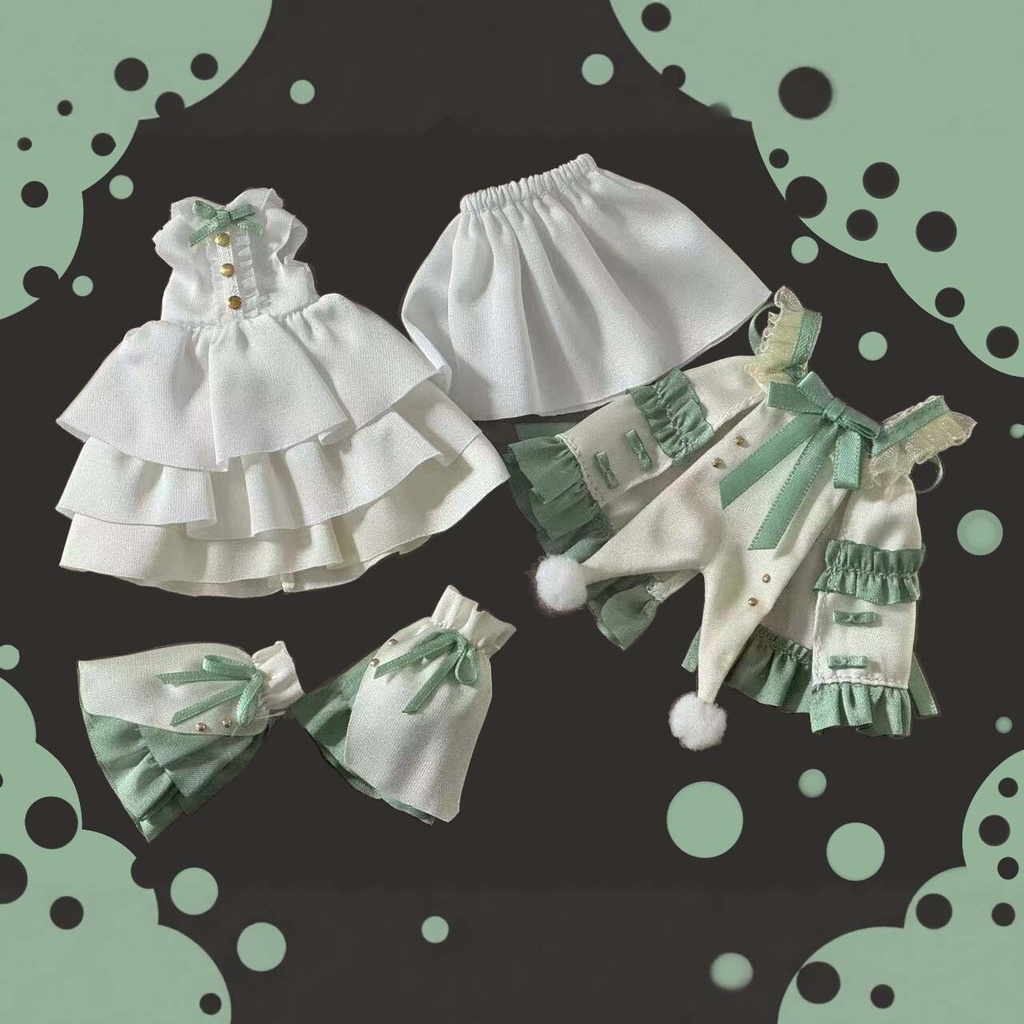 大1/12 1/8 ミントグリーンワンピース 5点セット