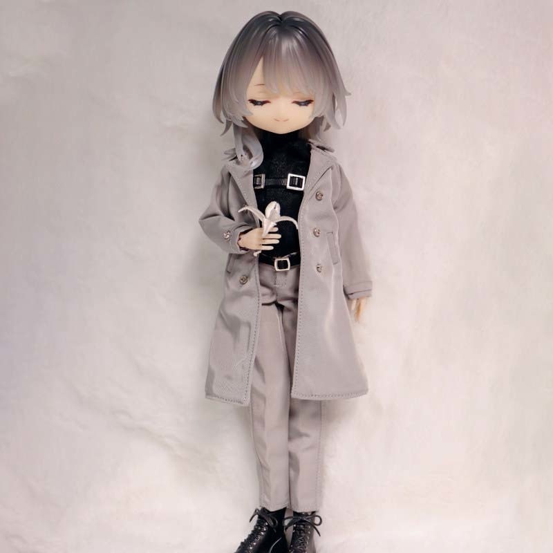 【大1/12・1/8ドール】ロングコート＆スラックス