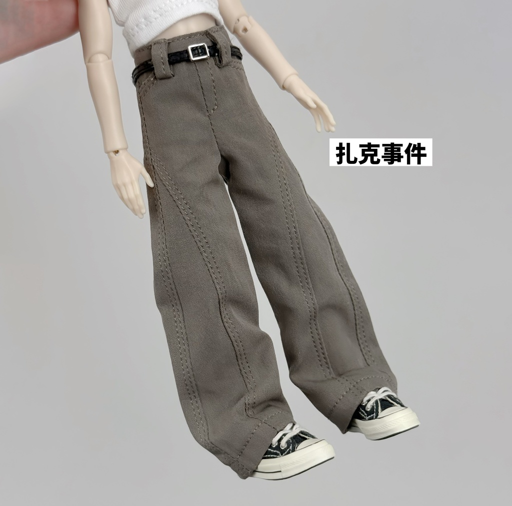 1/8・1/6ドール　ワイドデニムパンツ