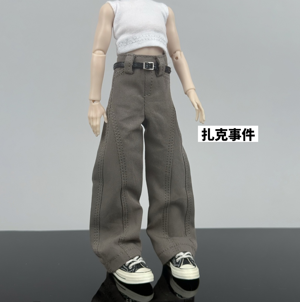 1/8・1/6ドール　ワイドデニムパンツ