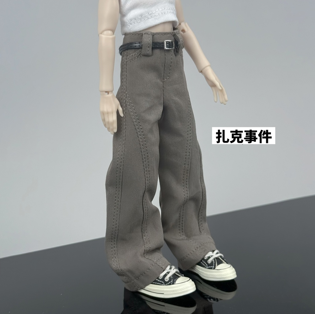 1/8・1/6ドール　ワイドデニムパンツ