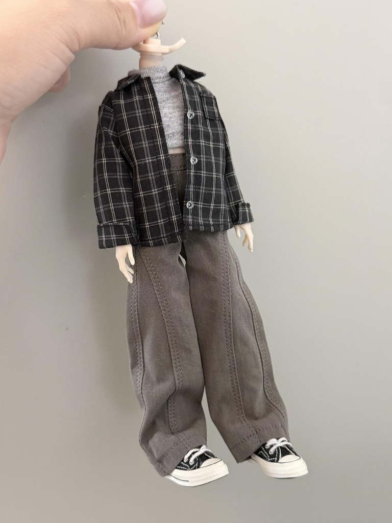 1/8ドール　3点セット　ジャケット・パンツ・ハイネック