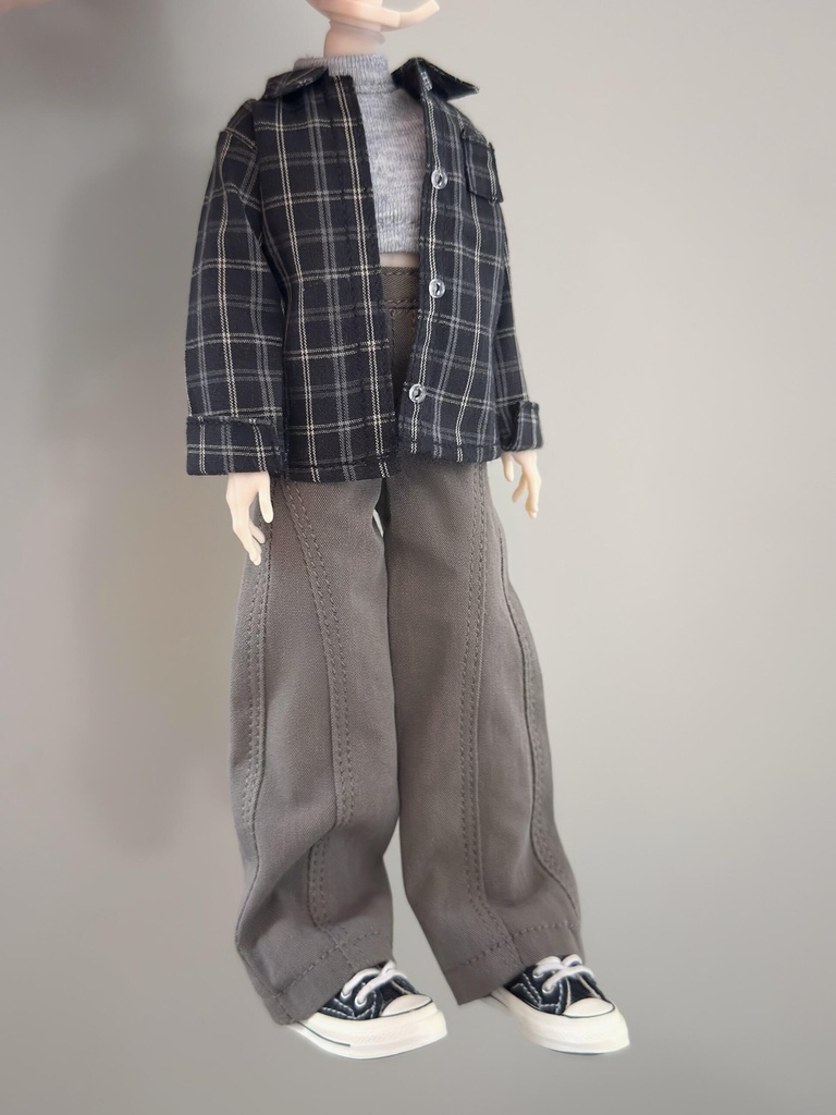 1/8ドール 3点セット ジャケット・パンツ・ハイネック