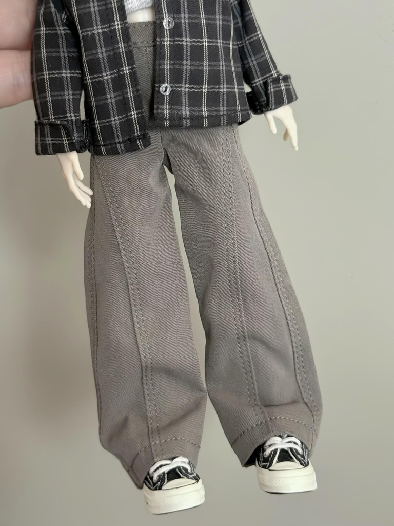 1/8ドール 3点セット ジャケット・パンツ・ハイネック