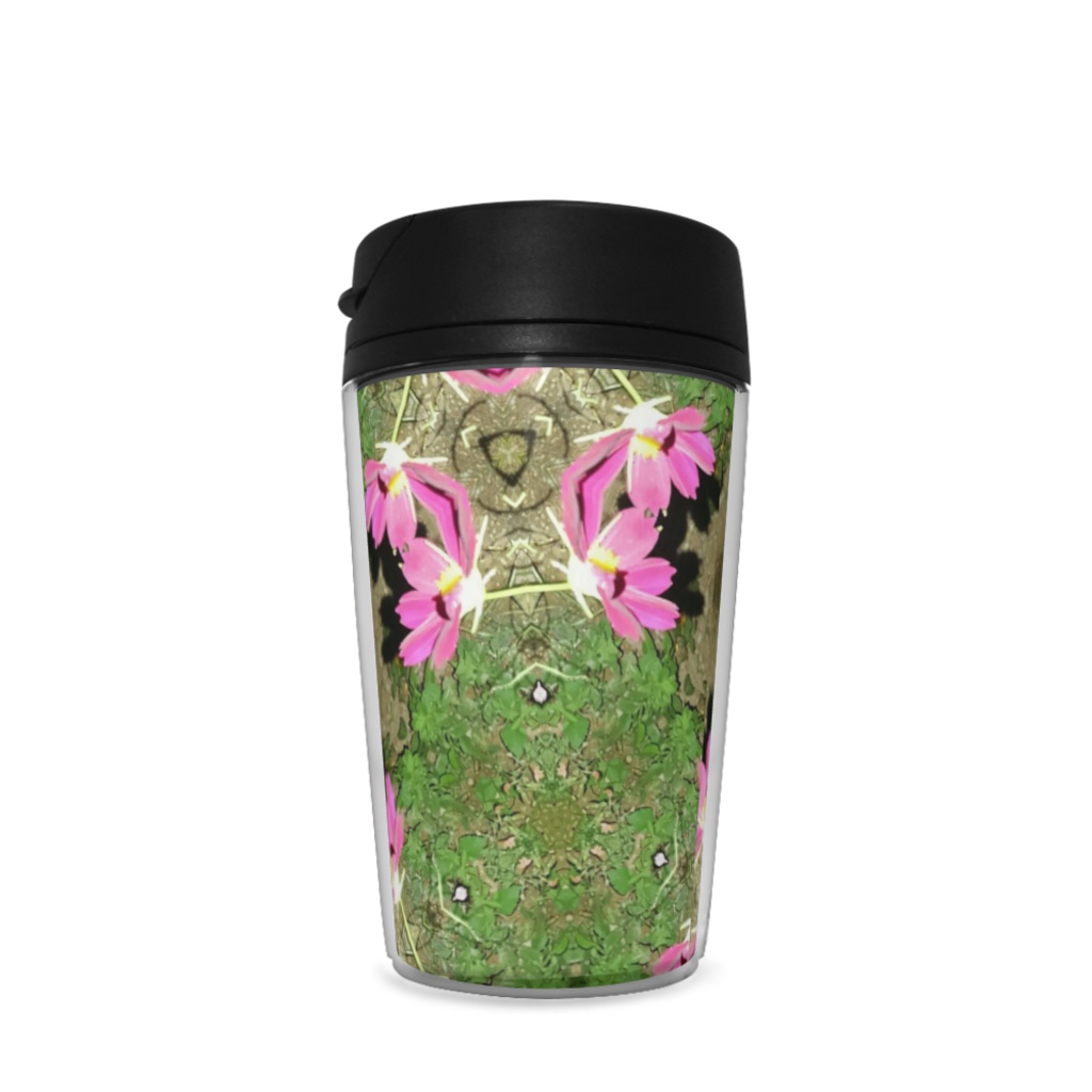 植物曼荼羅ピンク×グリーン