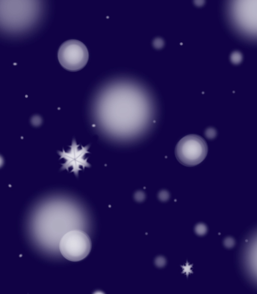 【Free material】Snow GIF Animation.　雪のgif素材