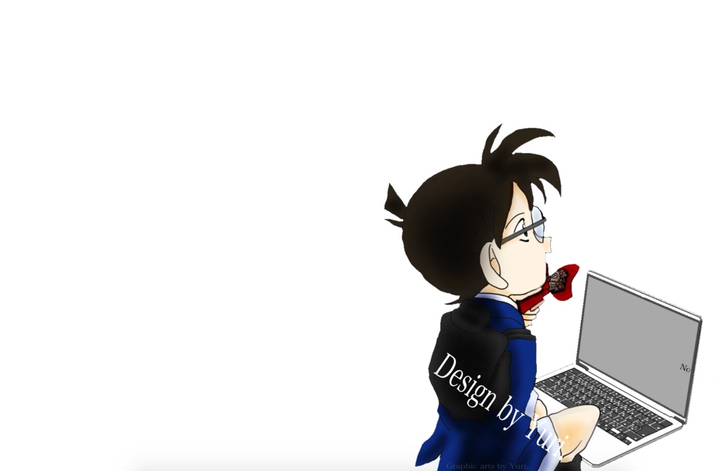 コナン君アニメーション PNG素材【動画制作などにも！】