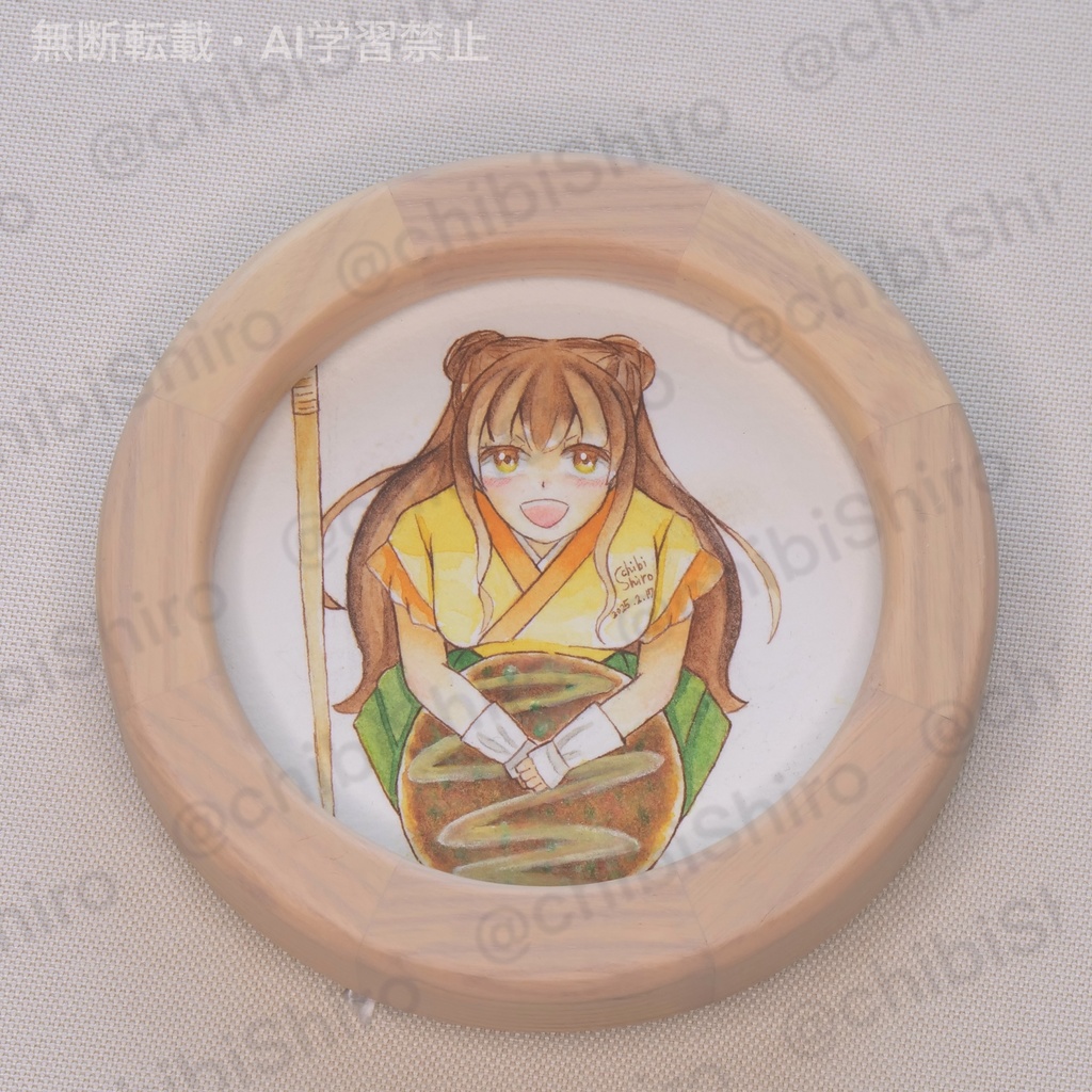 原画 ｢私、“一寸たこ焼き”と申します｣