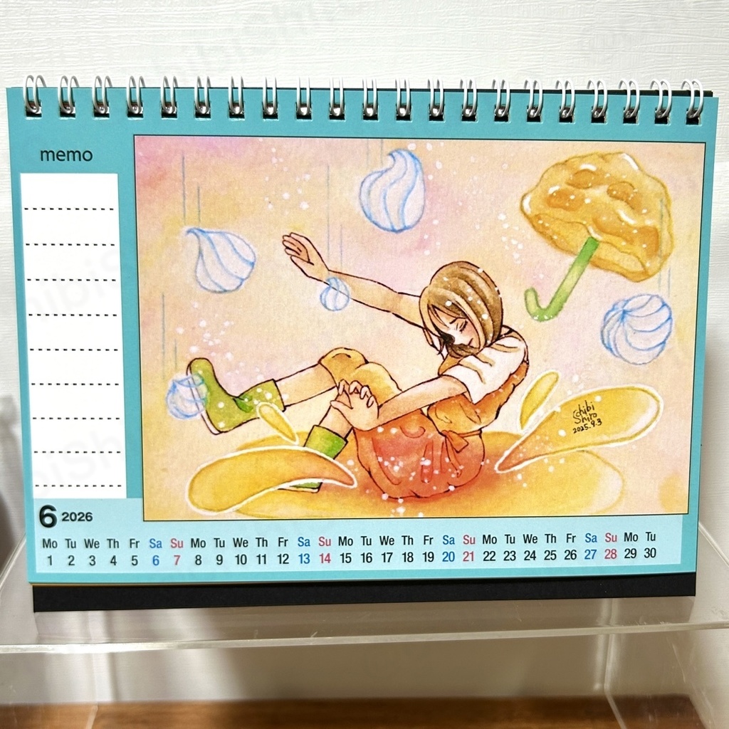 2026卓上カレンダー
