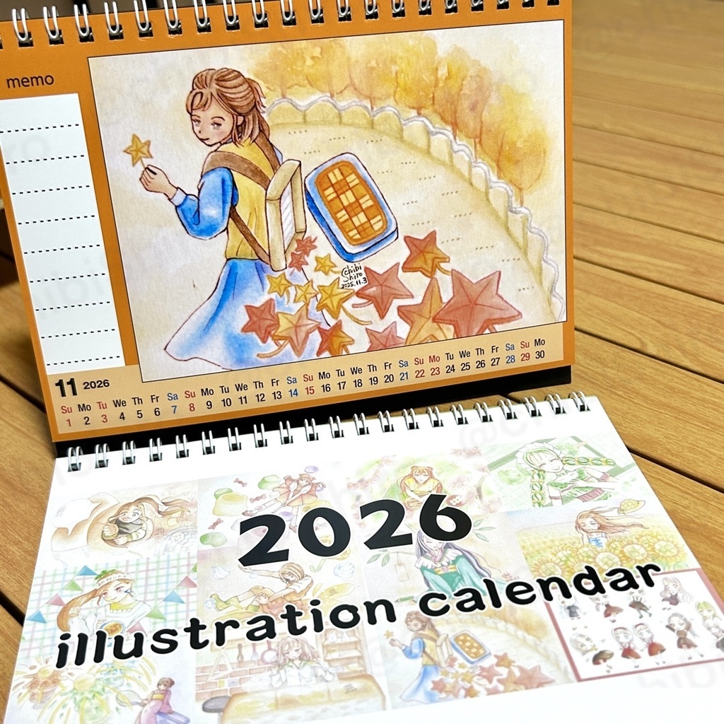 2026卓上カレンダー