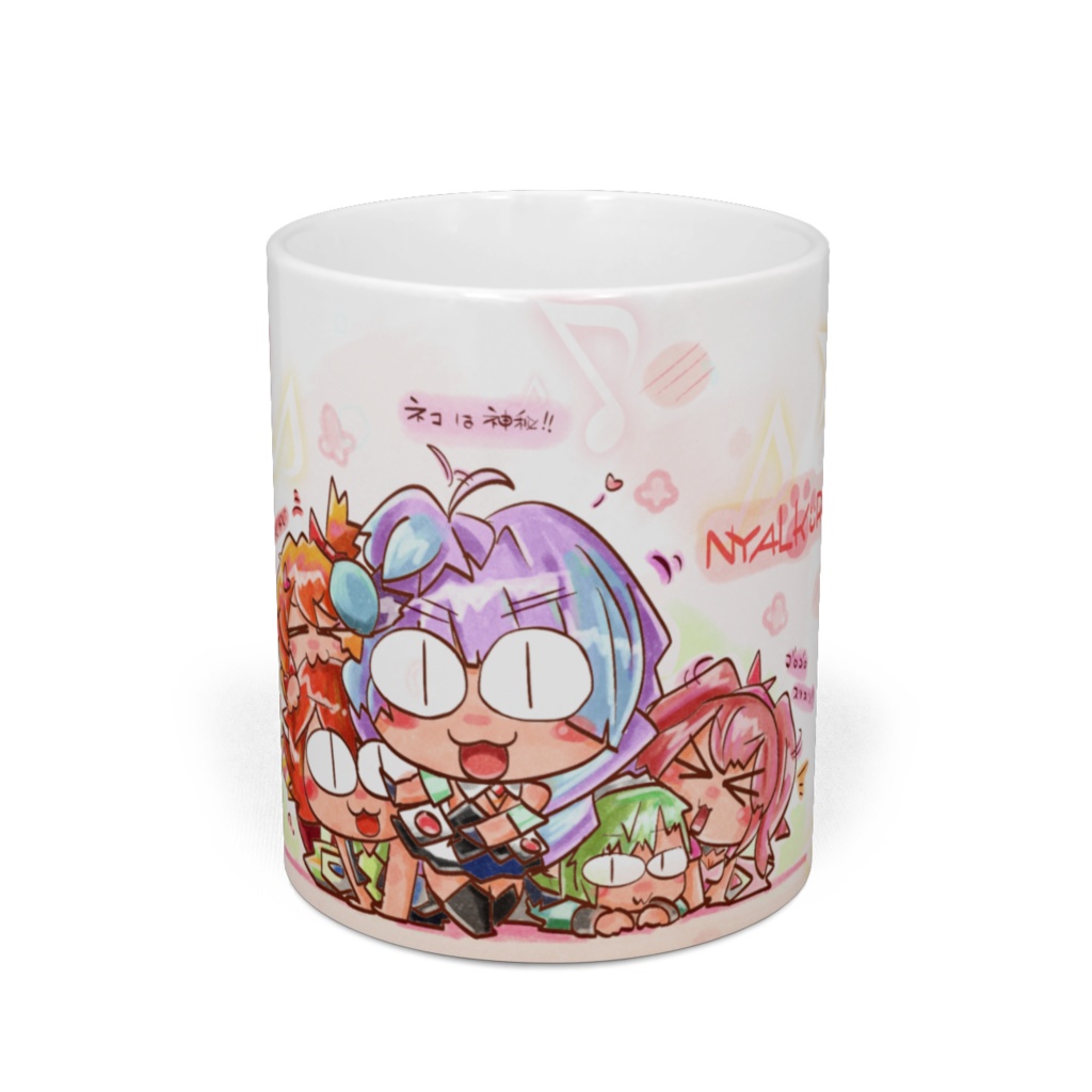 にゃるきゅーれマグカップ