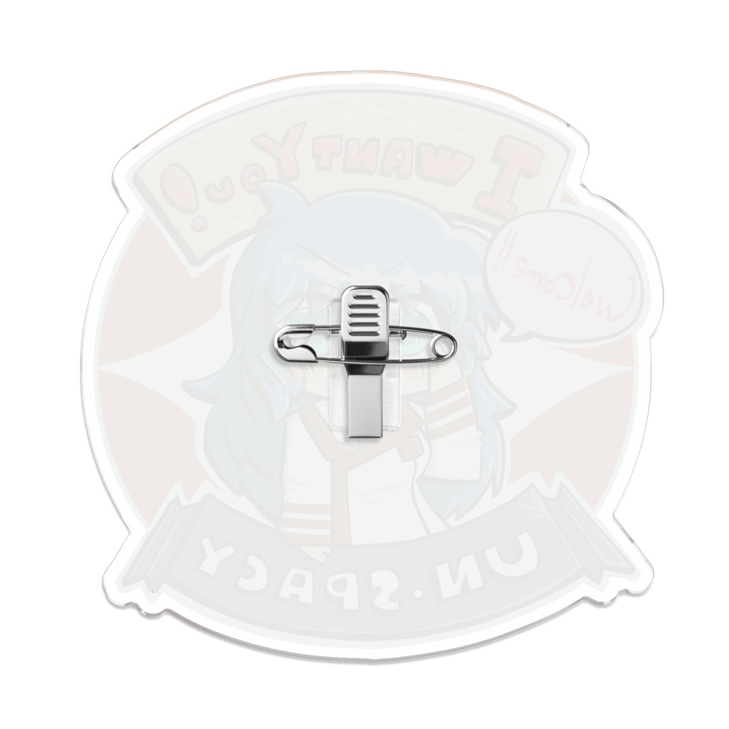 ちびミンメイ(おいでませ統合軍)アクリルバッジ