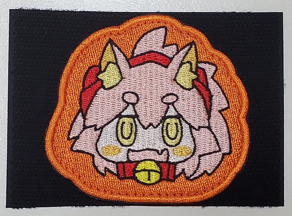 キャットパッチ（吹き出し無しver）橙色