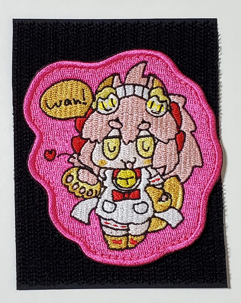 タマモキャットパッチ(ピンク色)