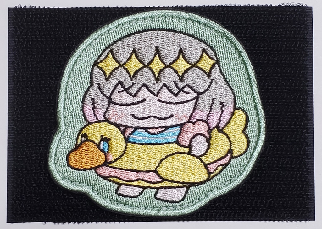 ちびオベロン（夏）パッチ（ライムグリーン）