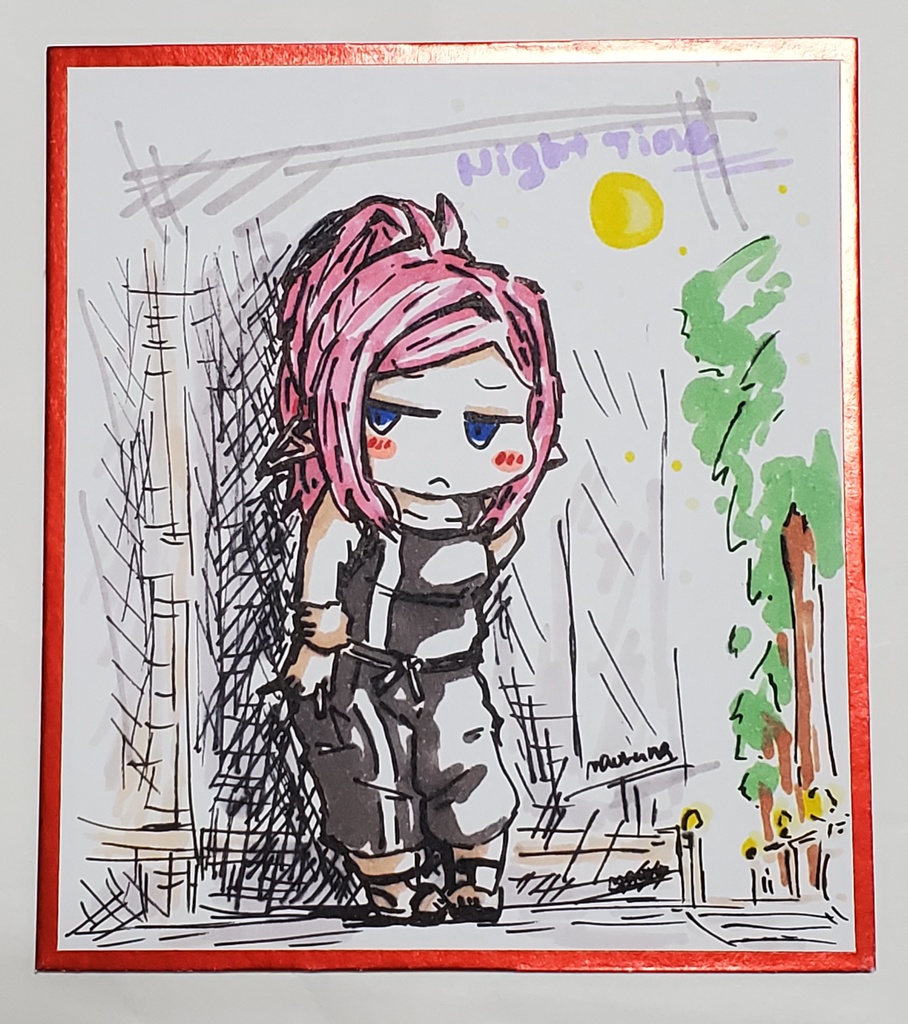 ミラージュさんミニ色紙その4