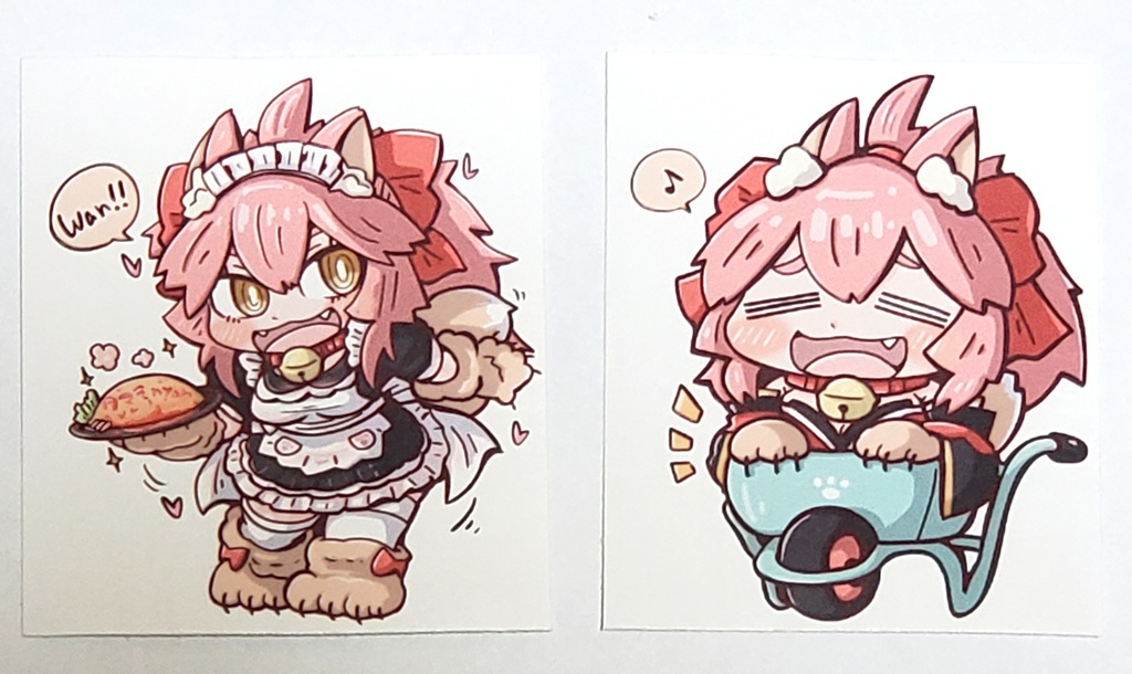 フリーカットミニシールセット